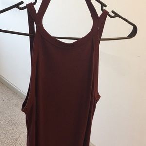 Maroon Bodycon Dress